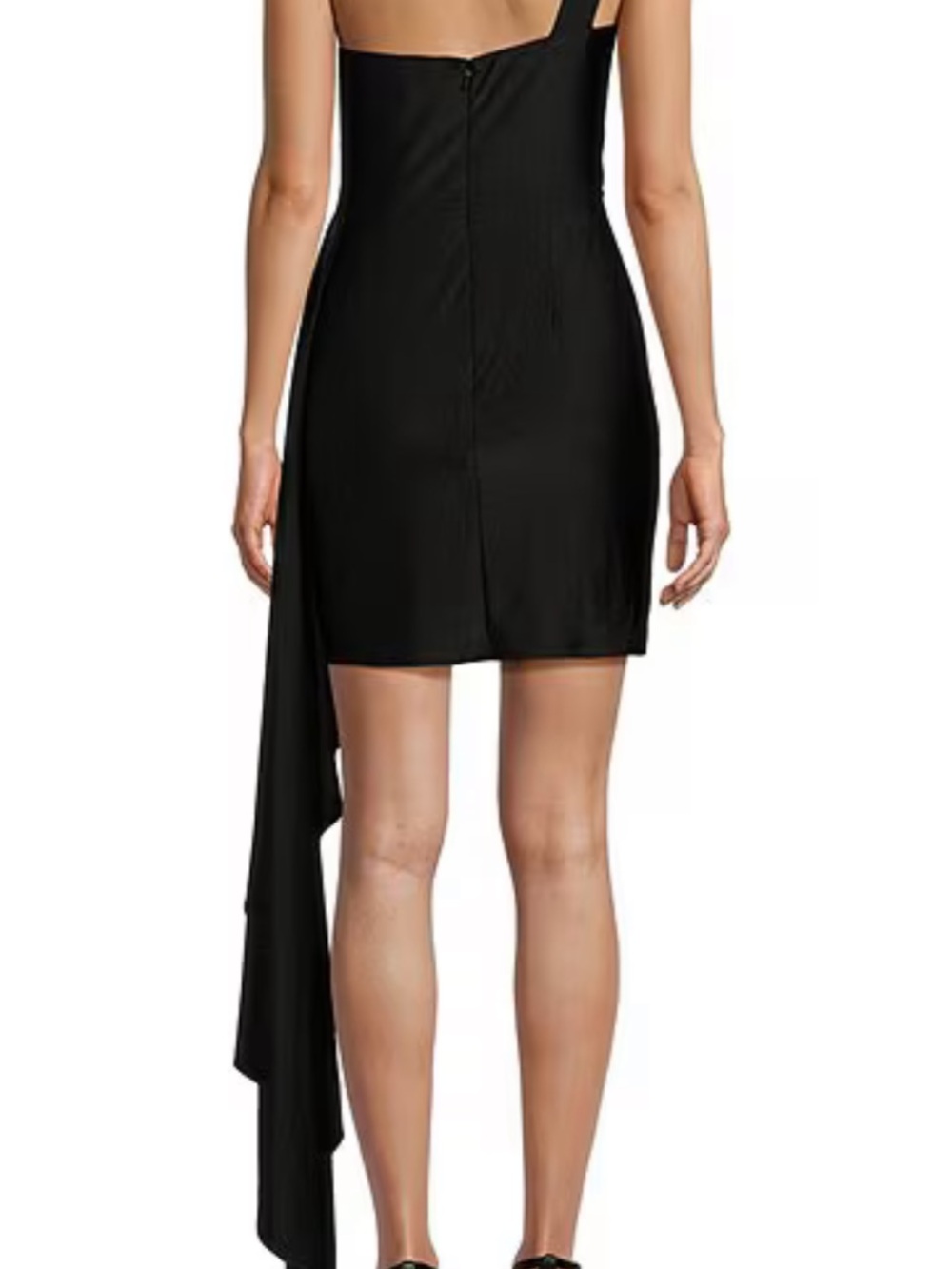 Gianni Bini Hot Pink One-Shoulder Draped Mini Dress - Picture 6 of 6